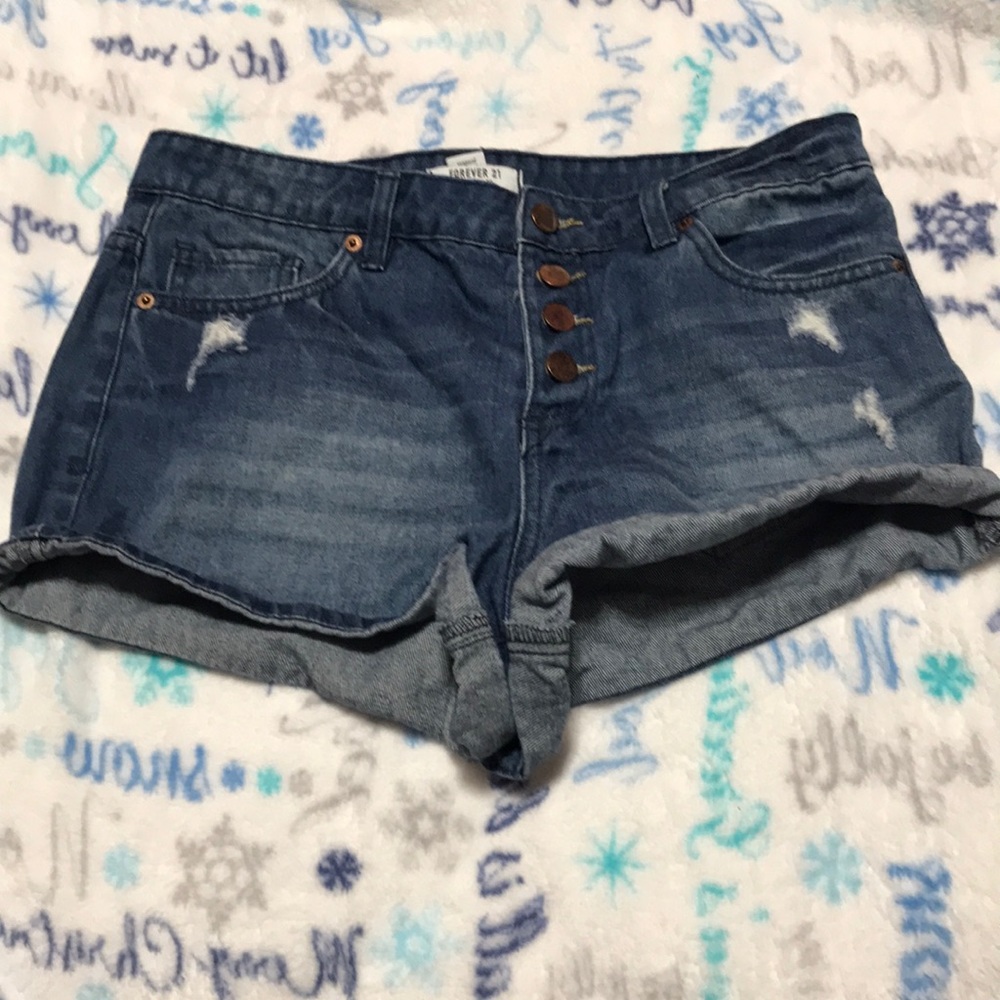 Distressed Shorties
